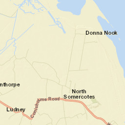 North Somercotes Street Map