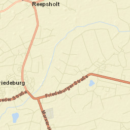 Friedeburg Street Map
