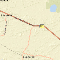 Lunestedt Street Map