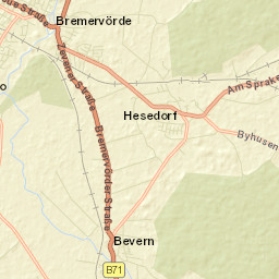 Bremervörde Street Map