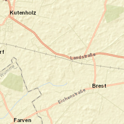 Kutenholz Street Map