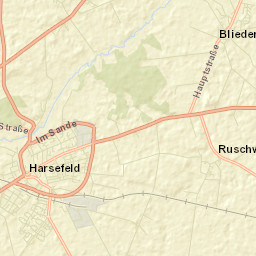 Harsefeld Street Map