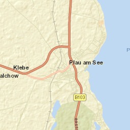 Plau am See Street Map