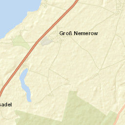 Groß Nemerow Street Map