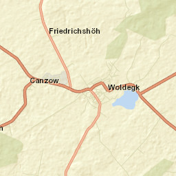 Woldegk Street Map