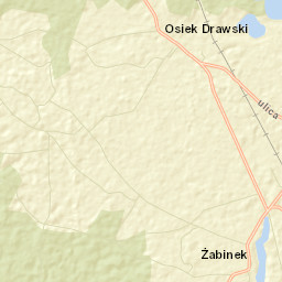 Powiat drawski Street Map