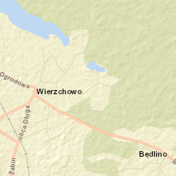 Wierzchowo Street Map