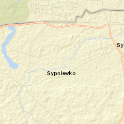 Sypniewo Street Map