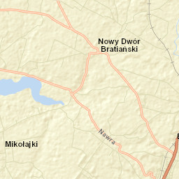Powiat nowomiejski Street Map