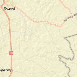 Rozogi Street Map
