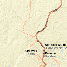 Bolkhov Street Map