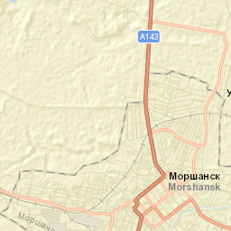 Morshansk Street Map
