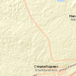 Sterlibashevo Street Map