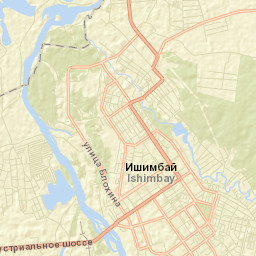 Ishimbay Street Map
