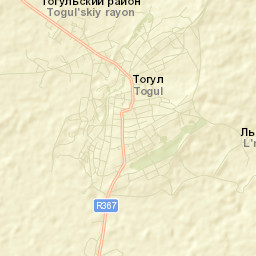 Togul Street Map