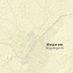 Magdagachi Street Map