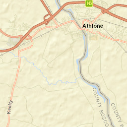 Athlone Street Map