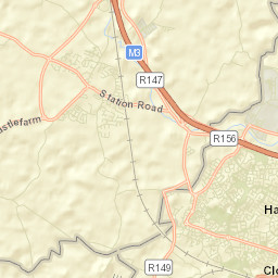 Hartstown Street Map