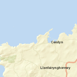 A5025, Amlwch, Isle Of Anglesey LL68, UK Street Map