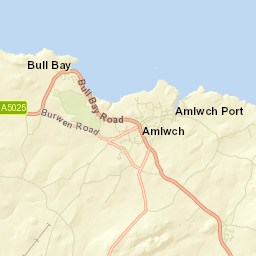 2 Kensington Close, Amlwch, Isle of Anglesey Street Map