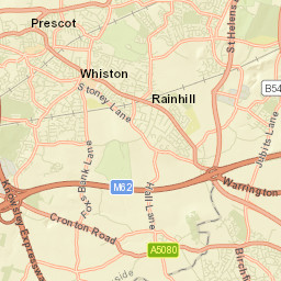 Prescot Street Map