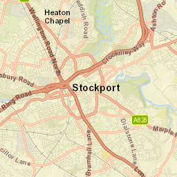 Stockport Street Map