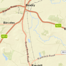 Bawtry Street Map