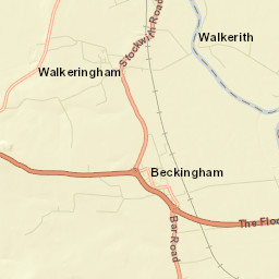 Stockwith Road, Gainsborough, Lincolnshire Street Map