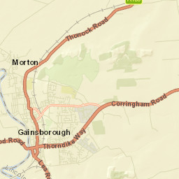 Gainsborough Street Map