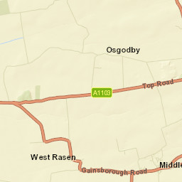 New Bridge, Market Rasen, Lincolnshire LN8, UK Street Map