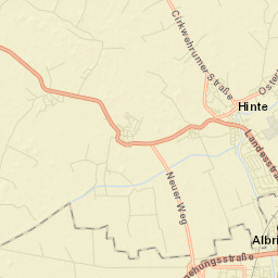 Hinte Street Map