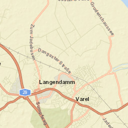 Varel Street Map