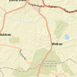 Beverstedt Street Map