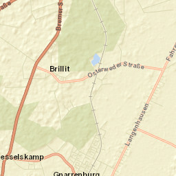 Gnarrenburg Street Map
