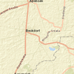 Beckdorf Street Map