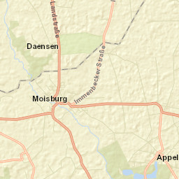 Moisburg Street Map