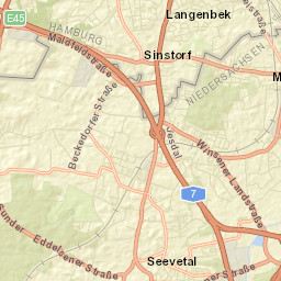 Seevetal Street Map