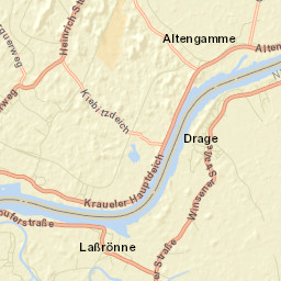 Drage Street Map