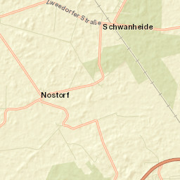 Nostorf Street Map