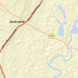 Jastrowie Street Map
