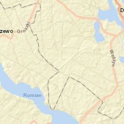 Dąbrówno Street Map