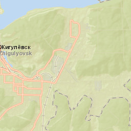 Zhigulevsk Street Map
