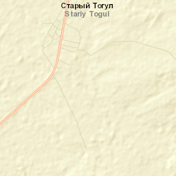 Staryy Togul Street Map