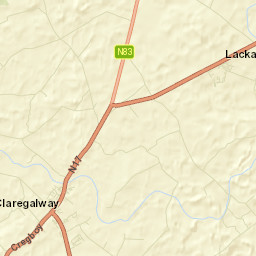 Claregalway Street Map