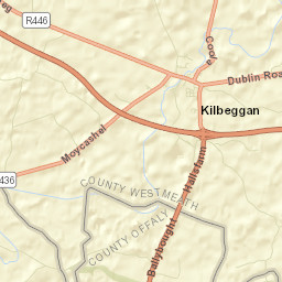 Kilbeggan Street Map