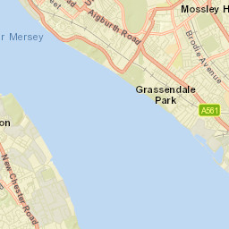 Bromborough Street Map