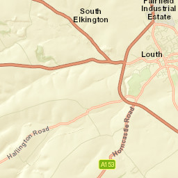 Louth Street Map