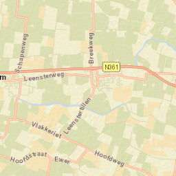 Ulrum Street Map
