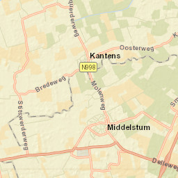 Middelstum Street Map