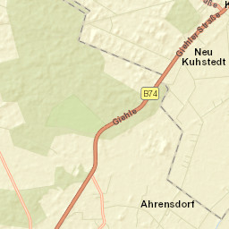 Vollersode Street Map